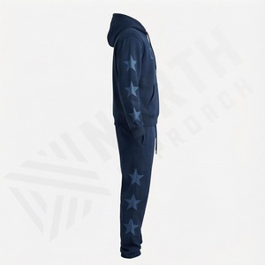 Conjunto Deportivo de Alta Calidad para Hombre, Color Sólido Personalizado, con Bolsillos Laterales, Diseño Personalizado, Ropa de Invierno, para Gimnasio y Fitness - Product Image 3