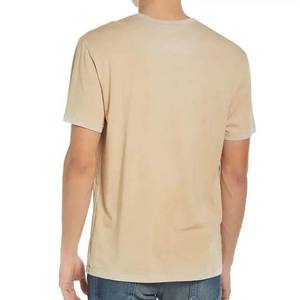 Camiseta de Hombre 100% Algodón, Cuello Redondo, Alta Calidad, Color Personalizado, Lisa, Talla Grande, Manga Corta, Ropa de Verano - Product Image 3