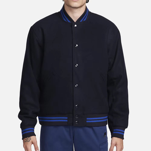 Chaqueta universitaria personalizada OEM 2025 de alta calidad con chenilla bordada, ropa de calle de invierno, chaqueta bomber DEPORTIVA UNIVERSITARIA - Product Image 1