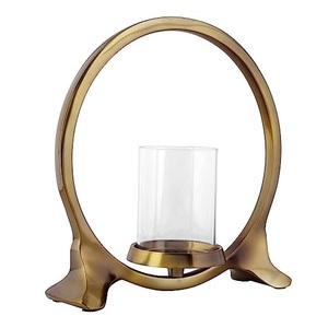 Brass Cone Metal <b>Candle</b> Stand <b>Set</b> Hardy Quality Metal Glass Holder Luxury Design <b>Candle</b> Holder Decorative - Product Image 5