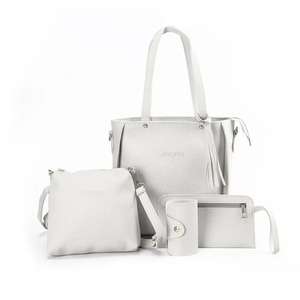 Sac à bandoulière en cuir PU pour femmes Sacs à bandoulière portables à motifs à la mode Ensemble pour dames dans d'autres sports - Product Image 2