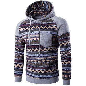 Sudaderas con Capucha Extra Grandes para Hombre, Estampado Digital Personalizado, Otoño, 100% Algodón - Product Image 3