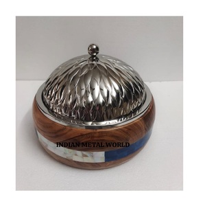 หม้อไฟทำจากไม้และสเตนเลสคุณภาพดีที่สุดสำหรับเครื่องครัวหม้อไฟแบบสั่งทำขนาดพิเศษ - Product Image 6