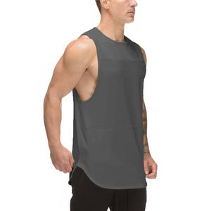 Camisetas de Tirantes Deportivas para Hombre, Estilo Formal, con Espalda Cruzada, Secado Rápido, Transpirables, de Algodón y Elastano, Color Sólido, Decoración Estampada, Talla XL - Product Image 6