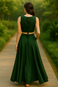 ชุดสองชิ้นโพลีเอสเตอร์สวมใส่สบายสีเบอร์กันดีสำหรับชุดลำลองหรือกึ่งทางการมีขนาด <span class=keywords><strong>M</strong></span> L XL XXL - Product Image 4