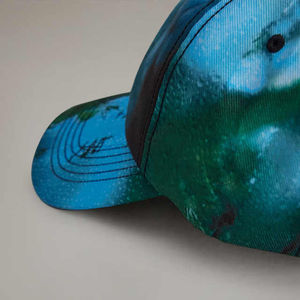 Casquette de baseball unisexe imprimée à 6 panneaux de haute qualité fabriquée sur mesure au Pakistan avec spandex, vente en gros de casquette de sport en plein air 100% coton - Product Image 3