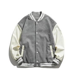 Vestes d'hiver pour homme, streetwear de qualité supérieure, longues manches, fermeture éclair, col arc-en-ciel, grande taille, nouvelle collection - Product Image 3