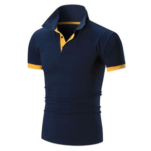 2024 Golf hecho a medida para hombres para Polos tela de punto transpirable de alta calidad nuevo diseño estilo informal de talla grande Venta caliente - Product Image 1