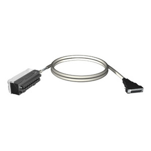Cavo di collegamento SCHNEIDER ELECTRIC BMXFTA300 con terminale a 28 vie, 3 m SUB-D 25 per I/O (Input/Output) M340 - Product Image 1