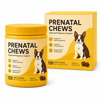 Soins de mise bas pour chiens : Vitamines prénatales à croquer pour chiennes allaitantes, favorisant la production de lait, marque privée, vente en gros, en vrac, directement de l'usine