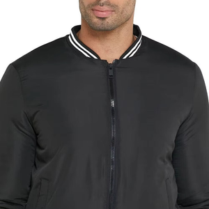 Veste universitaire élégante pour hommes Vêtements de sport légers à fermeture éclair tendance Vêtements de tous les jours polyvalents - Product Image 2