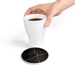 Best Quality Wooden Coasters in Gift Box, Ready-to-Sell Drink Pad Set for Online Stores and Exporters stone coasters - Product Image 3
