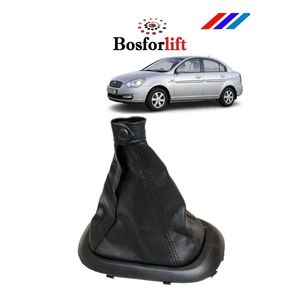 Boîtier de levier de vitesses Hyundai Accent Era, cadre noir, pièces de tuning intérieures et extérieures pour les modèles 2007-2011, numéro de pièce NS1115 - Product Image 3