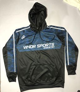 Impression personnalisée poche kangourou pull à capuche hommes 100% polyester sublimation sweats à capuche pull pleine impression sublimation sweats à capuche - Product Image 4