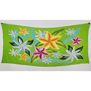 Pareos Hawaianos Pintados a Mano 100% Rayón de Alta Calidad, Ropa de Playa Personalizada al por Mayor, Cubierta para las Islas del Pacífico Asiático HPBU008-06-250 - Product Image 1
