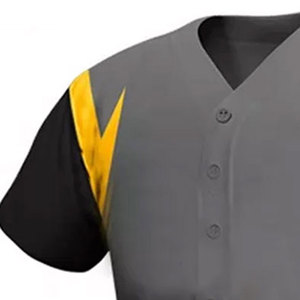 Uniformes de Béisbol Personalizados Más Vendidos de 2025, Transpirables, 100% Poliéster, Alta Calidad, Logotipo Personalizado, Nuevo Diseño, Tallas Personalizadas - Product Image 4