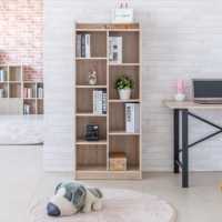 Meuble de rangement moderne multi-usages, bibliothèque pour école, chambre, bureau à domicile, salon, appartement, hôtel - DIY en panneaux de particules
