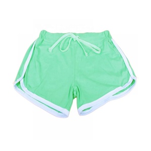 Women's Cotton Booty Shorts – Breathable High Waist Running, Yoga & Fitness Shorts, <b>Candy</b> Color Slim Fit Summer Activewear with - Product Image 3