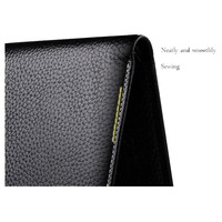 Dompet Kulit untuk Pria kualitas tinggi antik pria dompet ramping pria kulit sapi dompet mewah dompet minimalis kasual