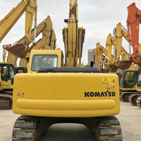 Excavatrice sur chenilles Komatsu pc120-6 d'occasion, 12T, d'origine japonaise, en bon état