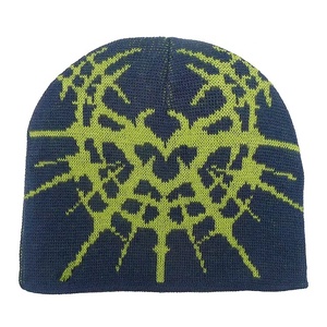 Cheap Price Luxury Quality Winter Warm Knitting <b>Beanie</b> Hats with Custom Label Embroidery logo <b>Satin</b> <b>Lined</b> Golf Knitted Silk - Product Image 5