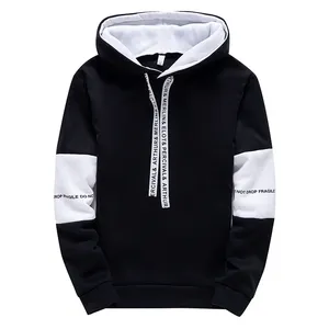 Sweats à capuche pour hommes avec impression décontractée à manches longues et lettres Sweatshirts Nouveau printemps Hip Hop Pull Sports Top Sweatshirts à capuche pour hommes - Product Image 1