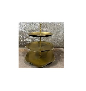 Soporte de pastel de aluminio al por mayor 100% Soporte de pastel de aluminio superior real Fabricación Soporte de pastel de aluminio de diseño moderno - Product Image 3