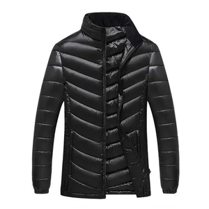 Chaqueta acolchada con capucha para hombre, chaqueta acolchada superbrillante para hombre y mujer personalizada para invierno y exterior - Product Image 1
