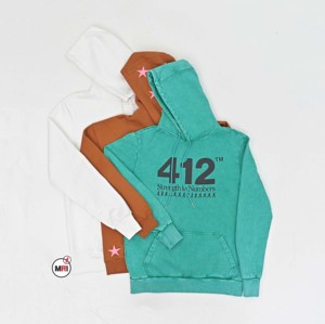 Sudaderas con capucha térmicas de algodón 100%, sudaderas personalizadas de colores sólidos, ropa informal transpirable antibolitas, con capucha personalizada XS - Product Image 2