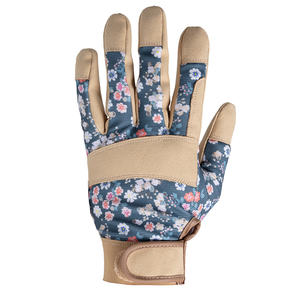 Guantes de trabajo de construcción de jardinería certificados EN420 de alta calidad, cuero antideslizante, estampado de algodón, trabajo de montaje certificado - Product Image 2