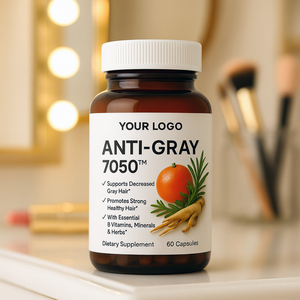 Complément alimentaire OEM à succès pour cheveux gris : capsules de soutien naturel pour la repousse des cheveux - Product Image 5