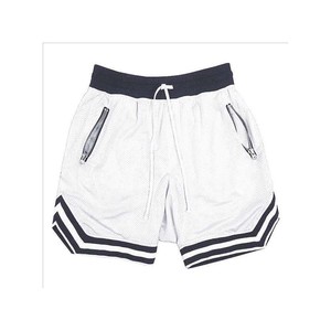 Ensembles de shorts de basket-ball de gymnastique décontractés avec logo personnalisé unisexe 100% French Terry Quick Dry Respirant Mesh Anti-Bacterial Athletic Running - Product Image 3