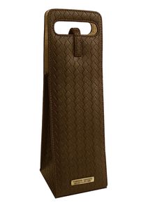 Top Selling Faux Vegan Leather <b>Wine</b> Bottle Holder, <b>Wine</b> Bag, Hot/Cold <b>Container</b> Cover/Case Bag, Bottle Carry Bag - Product Image 2
