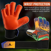 Gants de gardien de but en cuir les plus vendus, service OEM personnalisé, haute qualité, légers, écologiques, design à doigts complets, prix bas