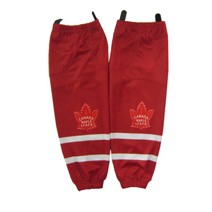 Best Quality Customizable Ice Hockey Sportswear Team Training <b>Socks</b> Heat-Transfer Printed Unisex In-Stock Custom Name Size - Product Image 4