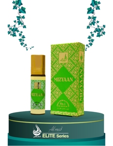 AL MAS Mizyaan Perfume Attar Premium en Roll-On de 6 ml |   Aceite de Fragancia Concentrado de Larga Duración, Perfume Árabe Unisex - Product Image 1