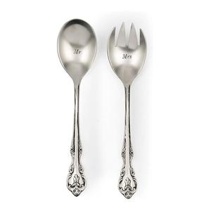 Dernier modèle Ensemble de couverts en acier inoxydable et laiton de couleur bicolore pour la maison et l'hôtel Vente en gros Ensemble de couverts de service à salade - Product Image 6