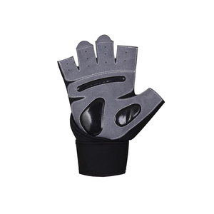 Guantes de Levantamiento de Pesas Profesionales de Neopreno Transpirable con Correa Ajustable para la Muñeca, Antideslizantes, de Medio Dedo, con Logotipo Personalizado - Product Image 4