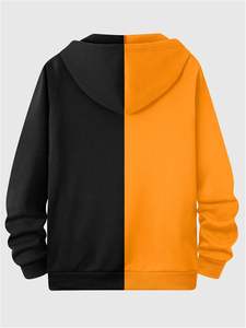 Sweat à capuche zippé d'hiver moderne, conçu pour le confort, avec tissu en polaire doux, coupe régulière, séchage rapide, respirant, design avec poche - Product Image 2