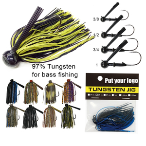 Esca <span class=keywords><strong>Artificiale</strong></span> in Tungsteno con Gonna in Gomma, Spinner Bait Galleggiante in ABS, Azione Vivace per la Pesca di Spigole, Marlin e in Acque Salate - Product Image 5