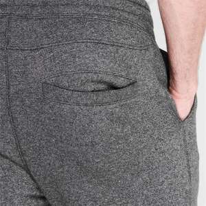 Pantalon de survêtement de sport avec logo personnalisé pour hommes, jogging en polaire respirant avec bas élastique, pantalon de fitness d'hiver pour hommes, vente en gros - Product Image 5