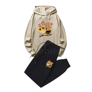 Trajes Deportivos de Invierno de Alta Calidad, Talla Grande, 100% Algodón, Personalizados, Servicio OEM para Hombre - Product Image 1