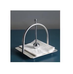 Porte-mouchoirs en métal de forme carrée très exigeant fait à la main en gros porte-mouchoirs en métal de table exportateur noir classique - Product Image 4