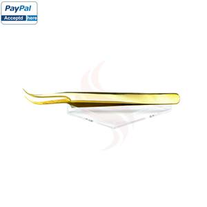 Volume russe marque privée en gros meilleure vente Volume pince à cils pince à épiler à pointe de fibre pince à épiler Extension de cils pince à épiler - Product Image 5