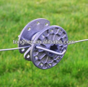 Tenditore per Filo in Alluminio Economico a Forma Rotonda, Tenditore in Linea per Recinzioni Elettriche - Product Image 5