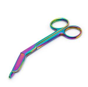 Ciseaux à pansements et ciseaux de traumatologie de qualité industrielle - 7,5 pouces en acier inoxydable, ciseaux d'électricien pour gaucher, garantie de 3 ans - Product Image 5