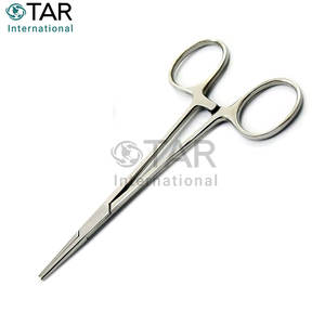 Pinzas hemostáticas rectas para mosquitos/Kocher de 12,5 cm, logotipo OEM disponible, fábrica de instrumentos médicos quirúrgicos/veterinarios/dentales a granel - Product Image 5