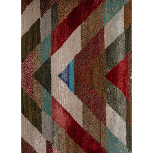 Freedom Manchaha <b>Red</b> Orange Hand Knotted Wool Bamboo <b>Silk</b> Large Area Rugs Geometric Rectangle Design for Home Hallway for - Product Image 3