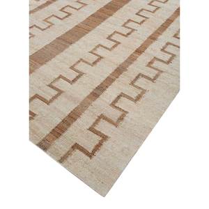 Tapis en jute et chanvre tissé plat Nomadic Threads PDJT-437 ivoire, rayé, rectangulaire, pour couloir, salon, chambre à coucher - Product Image 2