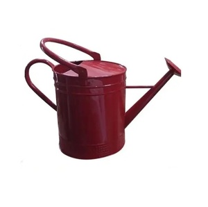 <b>top</b> trending <b>red</b> color Plating Water Can Best Quality Iron Metal New Design Custom Shape Watering Can For Home Garden Daily Usag - Product Image 1